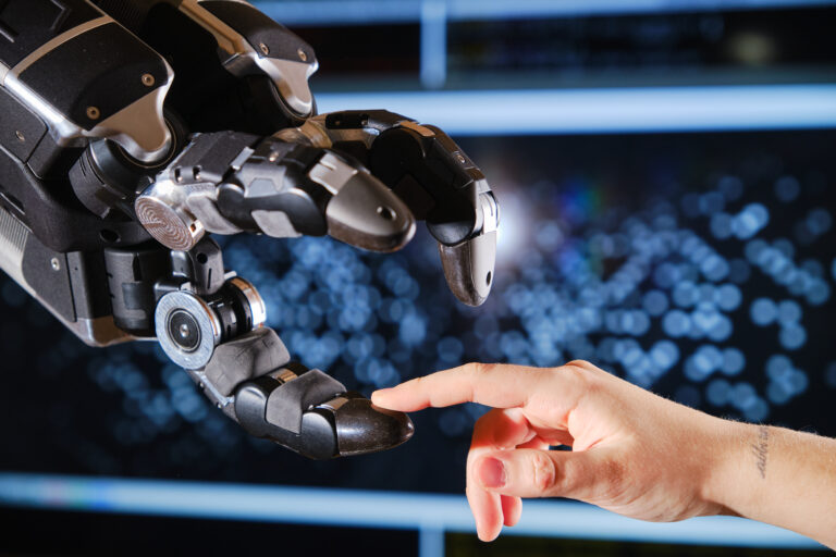 Shadow Robot Hand with tactile sensor mapping