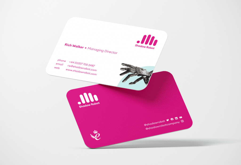 News and Press - business cards Rich Kersey mock up small